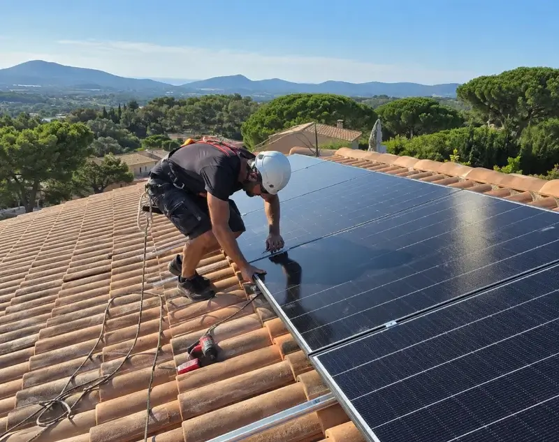 Installateur panneaux solaires Chozeau — pose photovoltaïque sur toiture